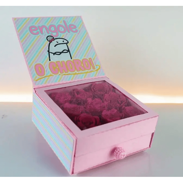 Arquivo de Corte  Caixa de  Rosas Dia das Mães (Leia a Descrição) 1