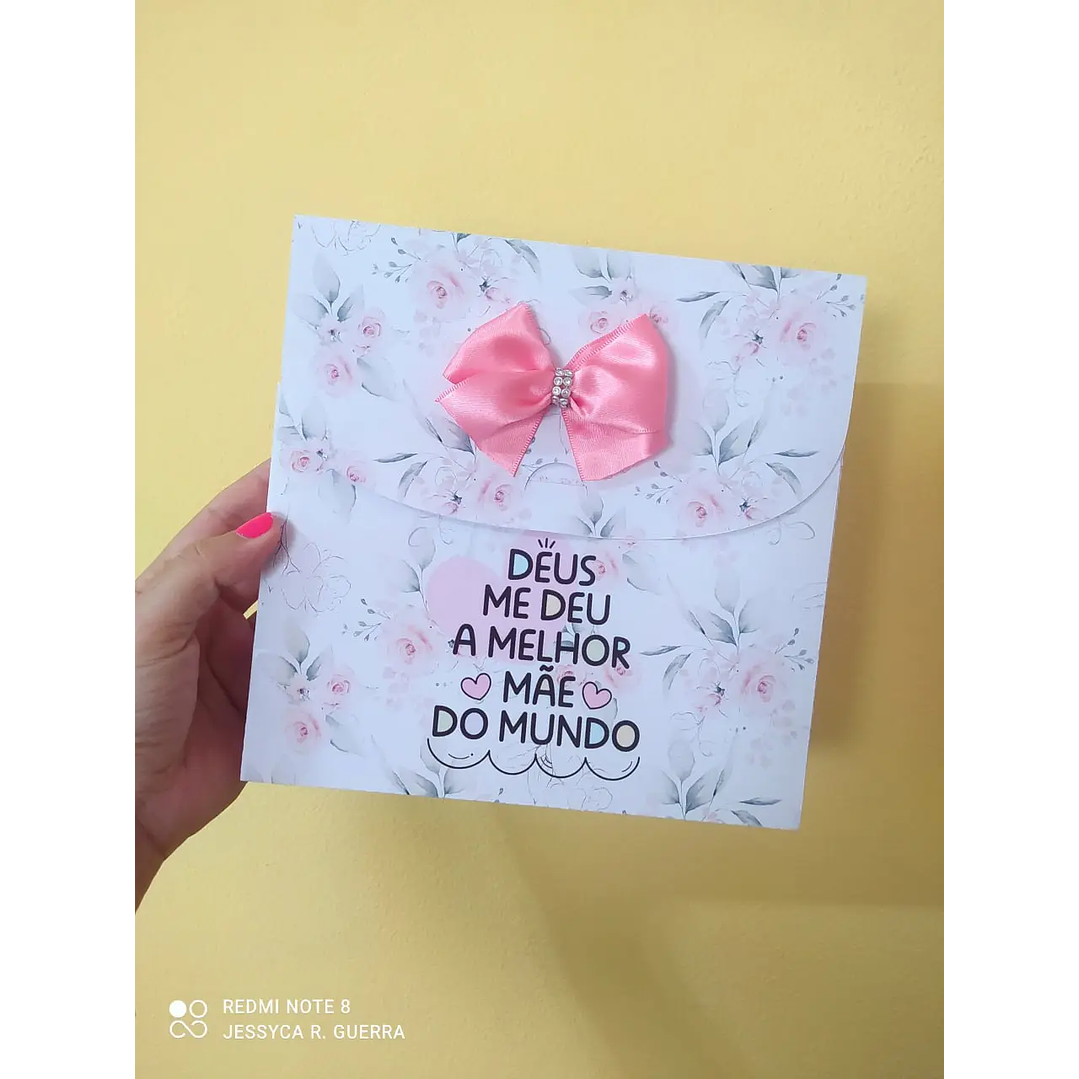Arquivo de Corte Caixa Envelope  Dia das Mães (Leia a Descrição) 1