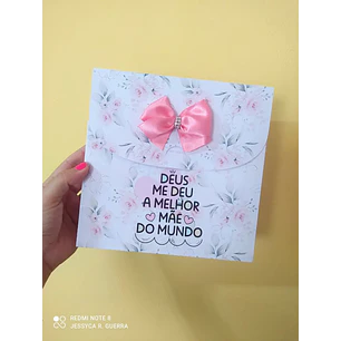 Arquivo de Corte Caixa Envelope  Dia das Mães (Leia a Descrição)
