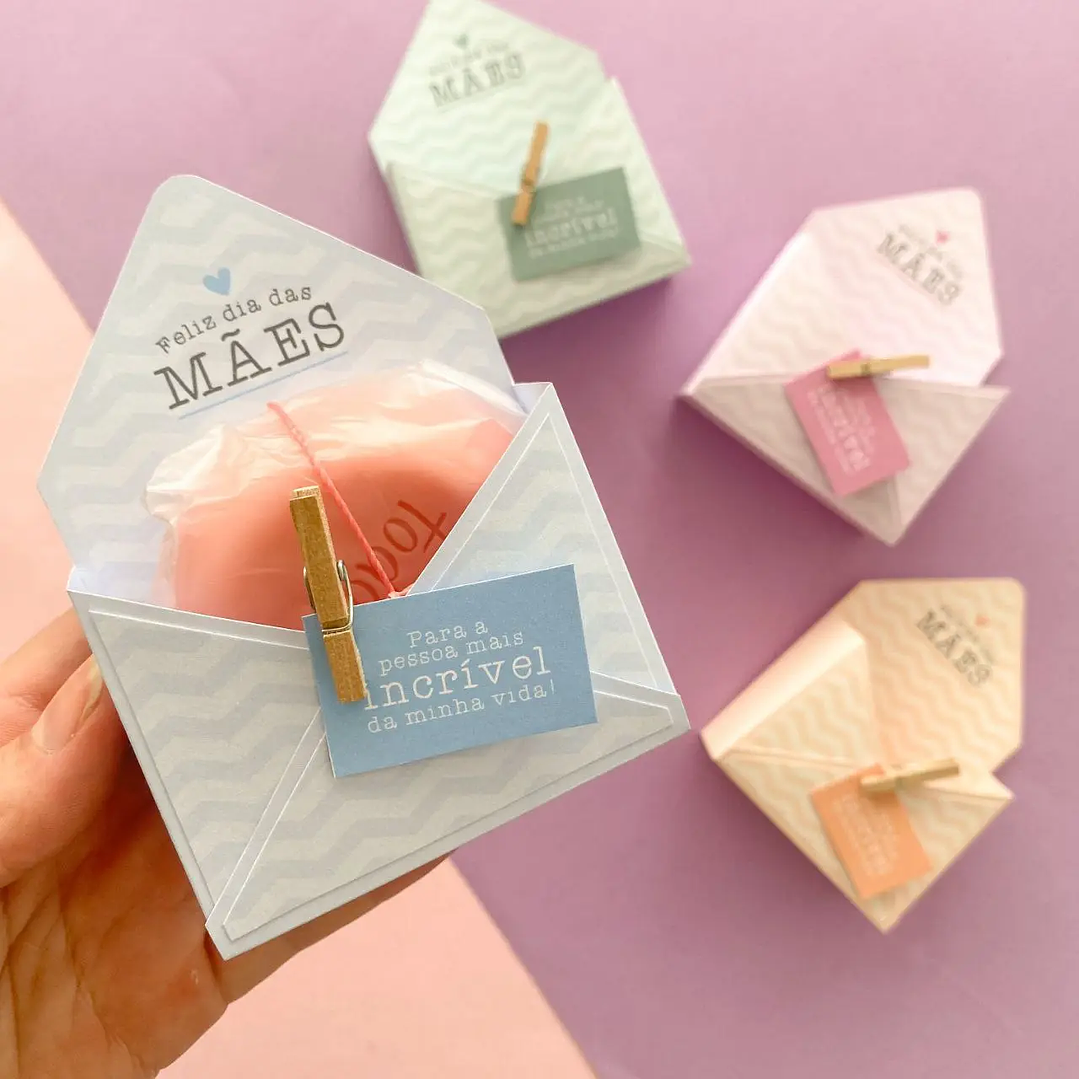 Arquivo de Corte Caixa Envelope  Dia das Mães (Leia a Descrição) 1