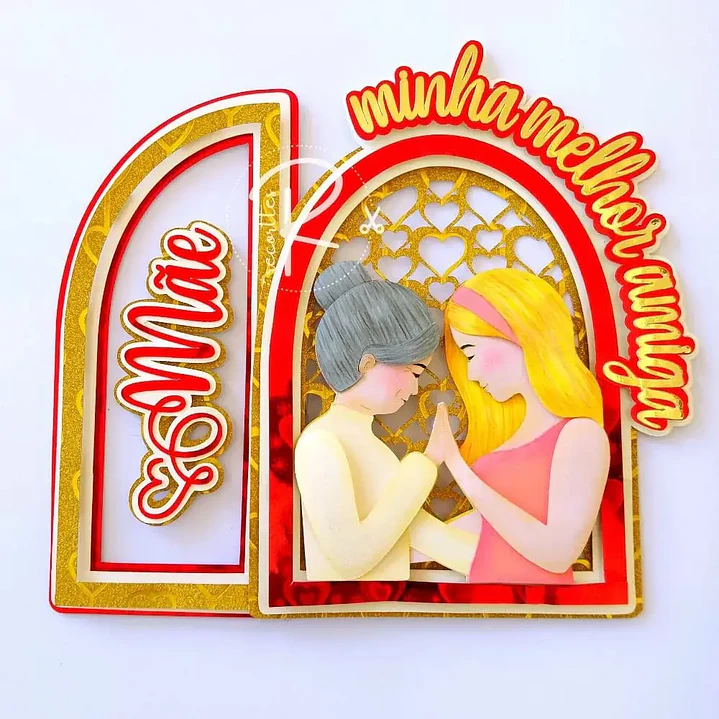 Arquivo de Corte Topo Dia das Mães (Leia a Descrição) 1