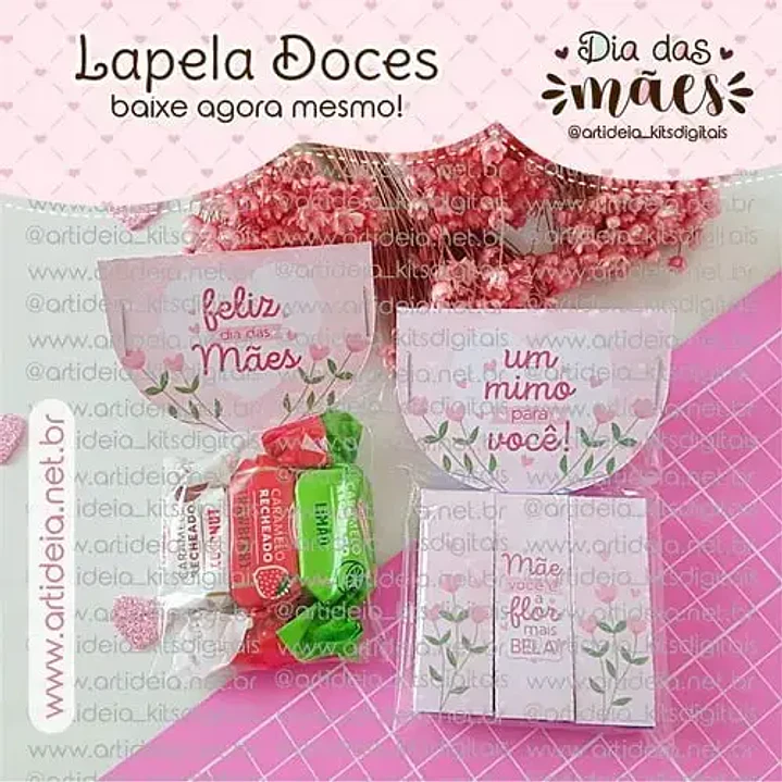 Arquivo de Corte Doces  Dia das Mães (Leia a Descrição) 1