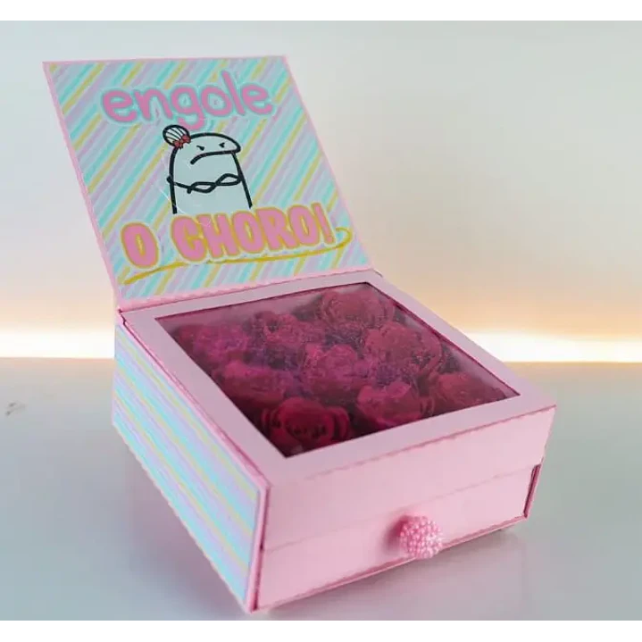 Arquivo de Corte Caixa Rosas Gaveta (Leia a Descrição) 1