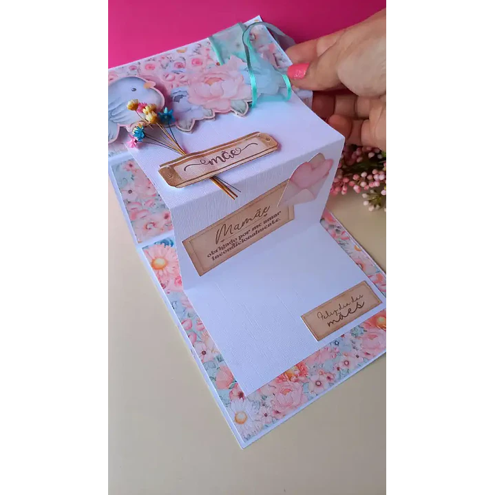 Arquivo de Corte Card Brinde Dia das Mães (Leia a Descrição) 1