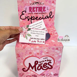 Arquivo de Corte Caixa mensagem  Dia das Mães (Leia a Descrição)