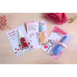 Arquivo de Corte Card Esmalte Dia das Mães (Leia a Descrição)