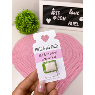 Arquivo de Corte Card Pilula do Amor Dia das Mães (Leia a Descrição)