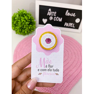 Arquivo de Corte Card Moeda Flor (Leia a Descrição)