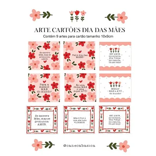 Arquivo de Corte Cartões Dia das Mães (Leia a Descrição)