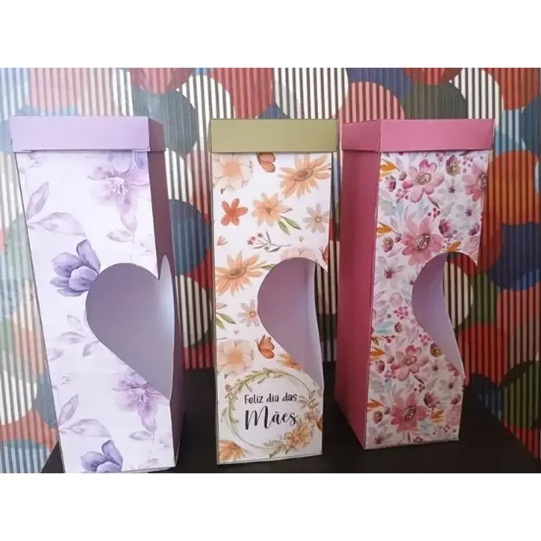 Arquivo de Corte Caixa Presente Dia das Mães (Leia a Descrição) 1