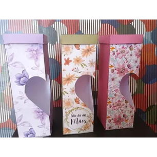 Arquivo de Corte Caixa Presente Dia das Mães (Leia a Descrição)
