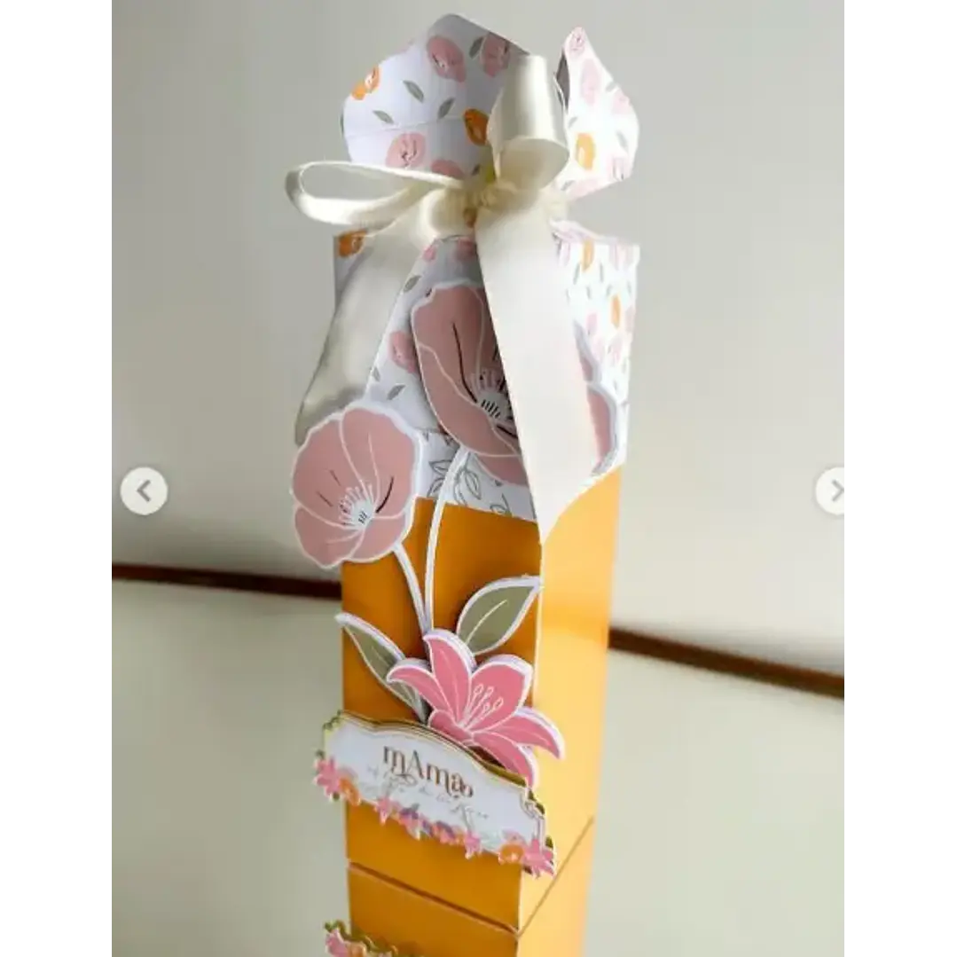 Arquivo de Corte Caixa Garrafa Dia das Mães (Leia a Descrição) 1