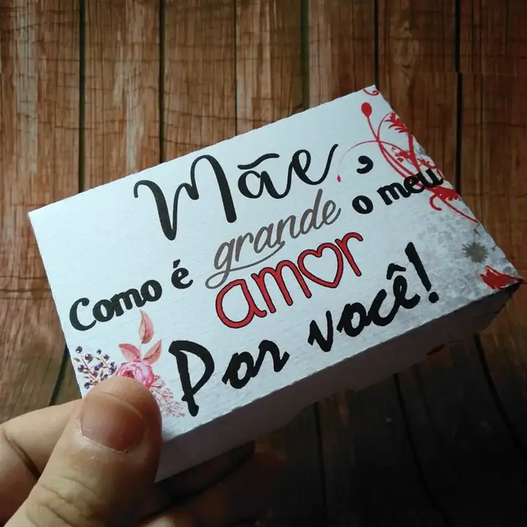 Arquivo de Corte Caixa Doce mãe Grande Amor Dia das Mães (Leia a Descrição) 1