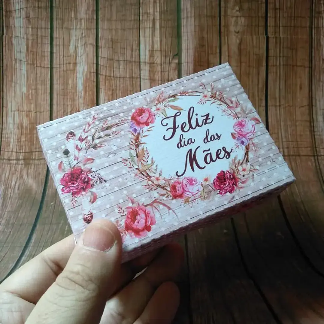 Arquivo de Corte Caixa Doce  Dia das Mães (Leia a Descrição) 1