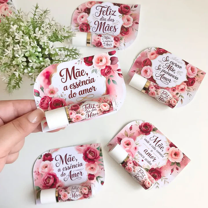 Arquivo de Corte Card Hidratante Labial Dia das Mães (Leia a Descrição) 1