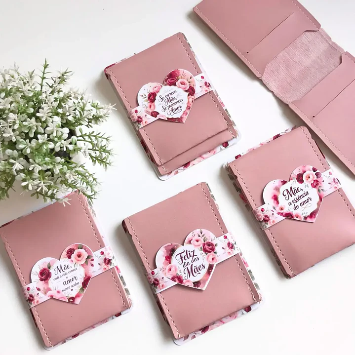 Arquivo de Corte Tag Carteira Dia das Mães (Leia a Descrição) 1