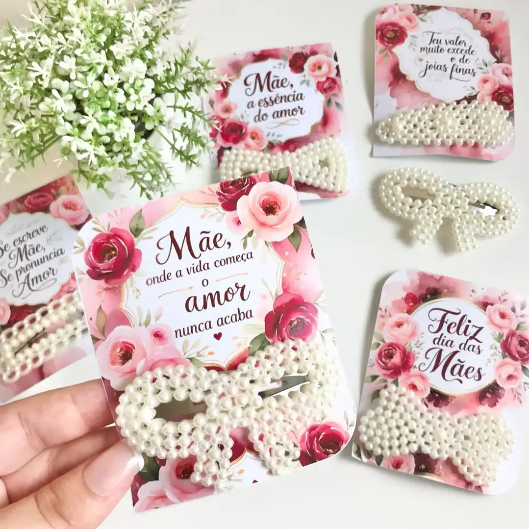 Arquivo de Corte Card Presilha Dia das Mães (Leia a Descrição) 1