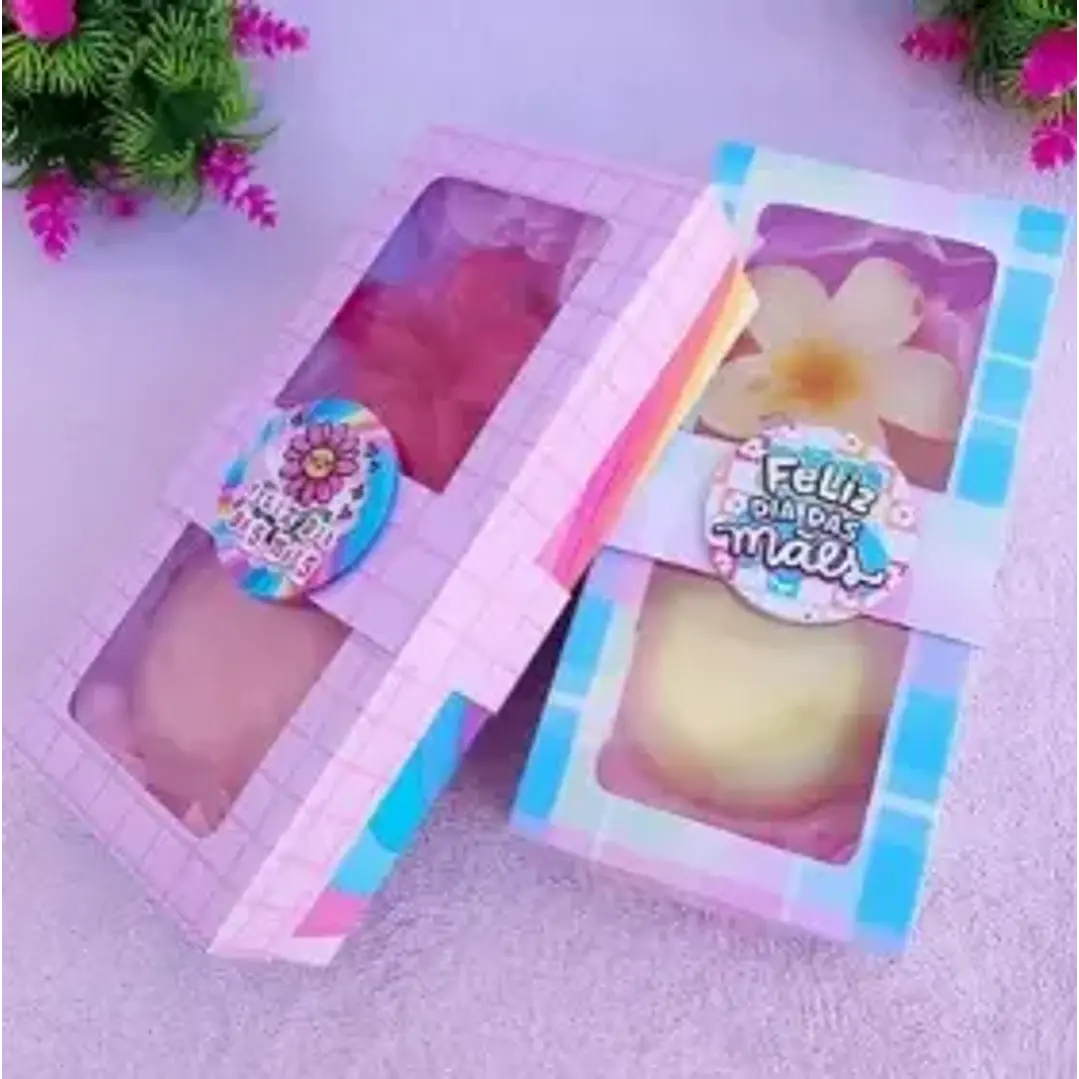 Arquivo de Corte Caixa Sabonete Dia das Mães (Leia a Descrição) 1