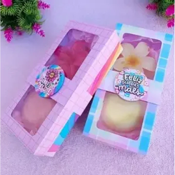 Arquivo de Corte Caixa Sabonete Dia das Mães (Leia a Descrição) 1