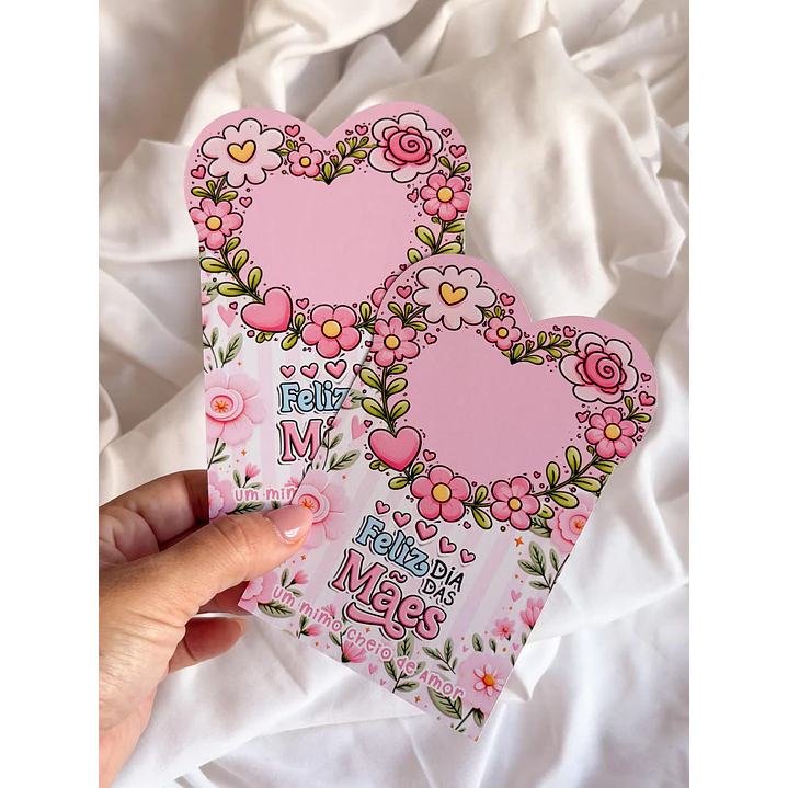 Arquivo de Corte Card Coração Dia das Mães (Leia a Descrição) 1