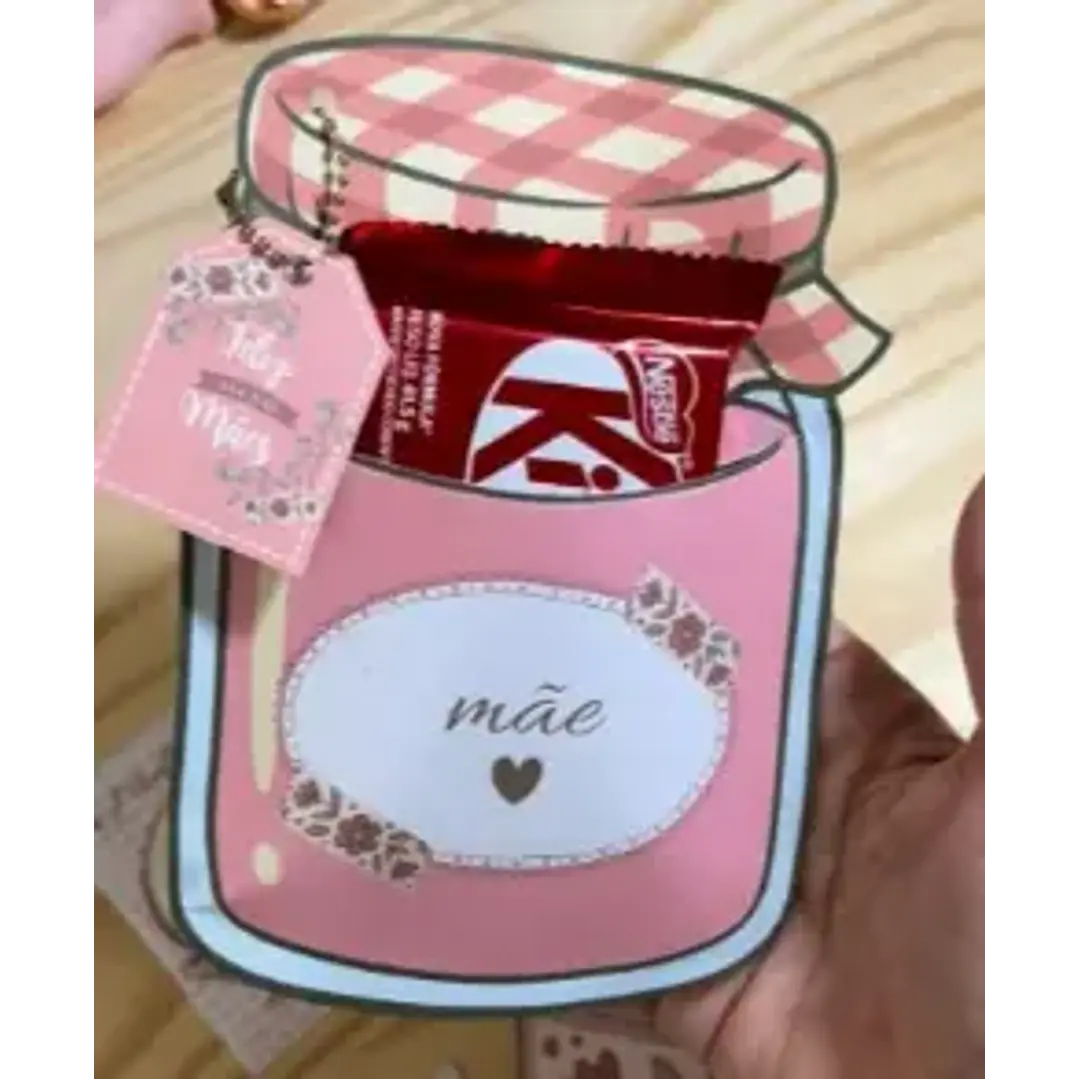 Arquivo de Corte Porta KitKat Dia das Mães (Leia a Descrição) 1