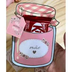 Arquivo de Corte Porta KitKat Dia das Mães (Leia a Descrição)