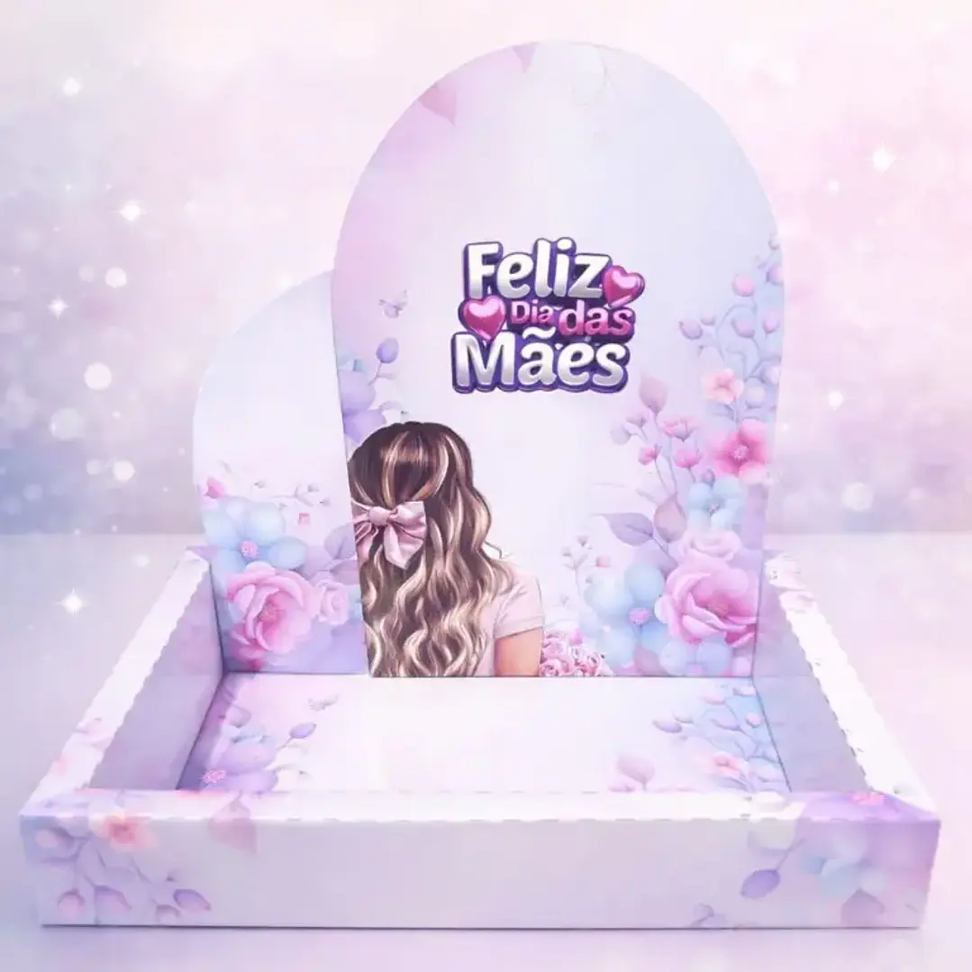 Arquivo de Corte Cesta Dia das Mães (Leia a Descrição) 1