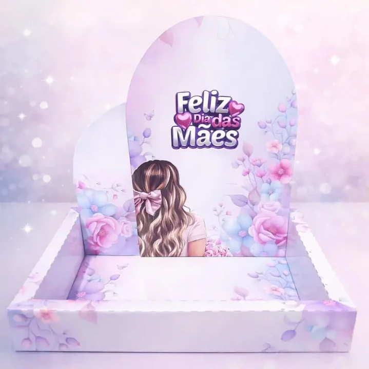 Arquivo de Corte Cesta Dia das Mães (Leia a Descrição) 1