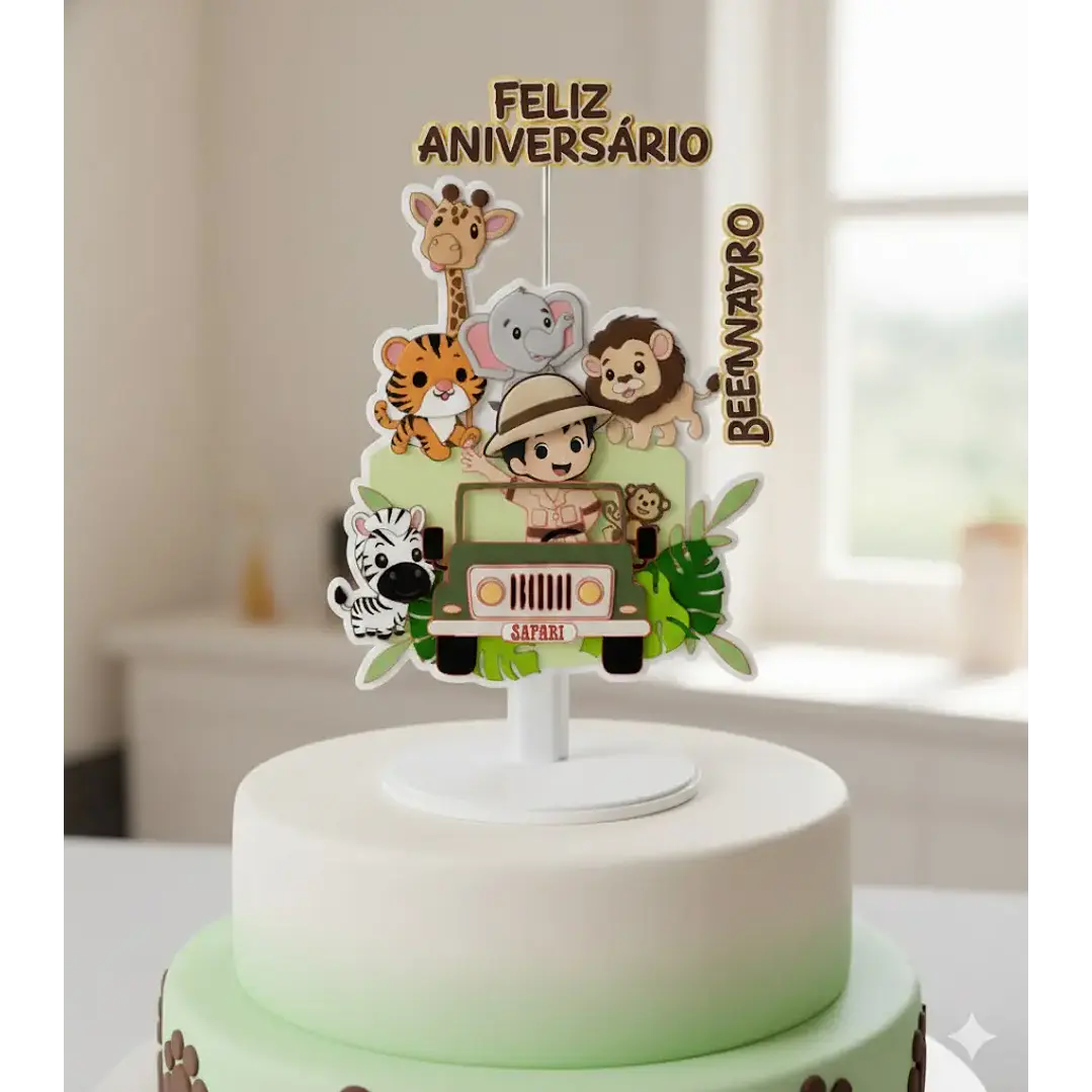 Arquivo de Corte Topo Safari (Leia a Descrição) 1