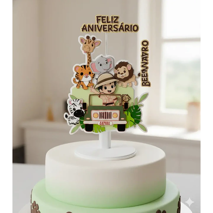 Arquivo de Corte Topo Safari (Leia a Descrição) 1