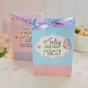 Arquivo de Corte Sacolinha Dia das Mães (Leia a Descrição)