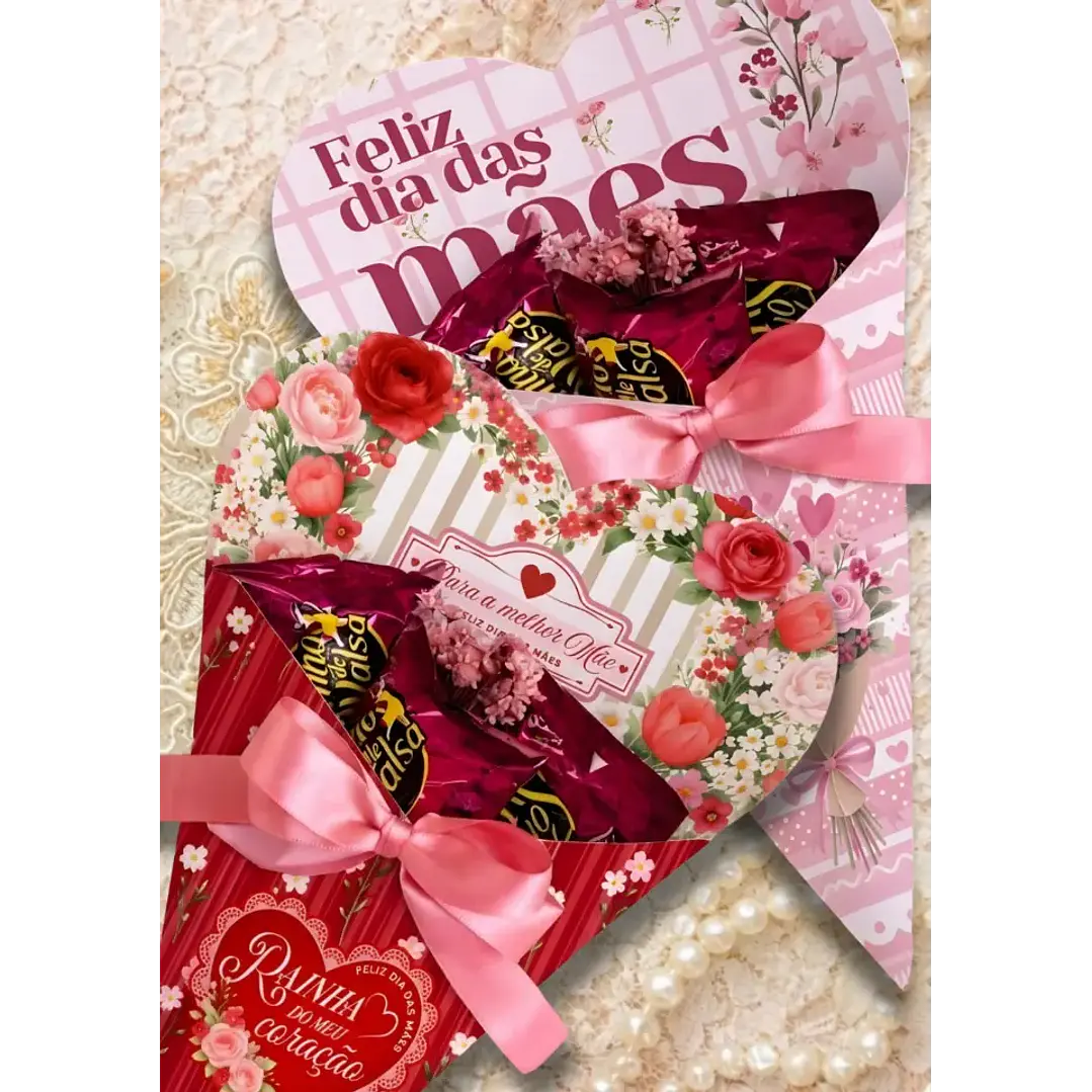 Arquivo de Corte Buque Sonho de valsa  Dia das Mães (Leia a Descrição) 1