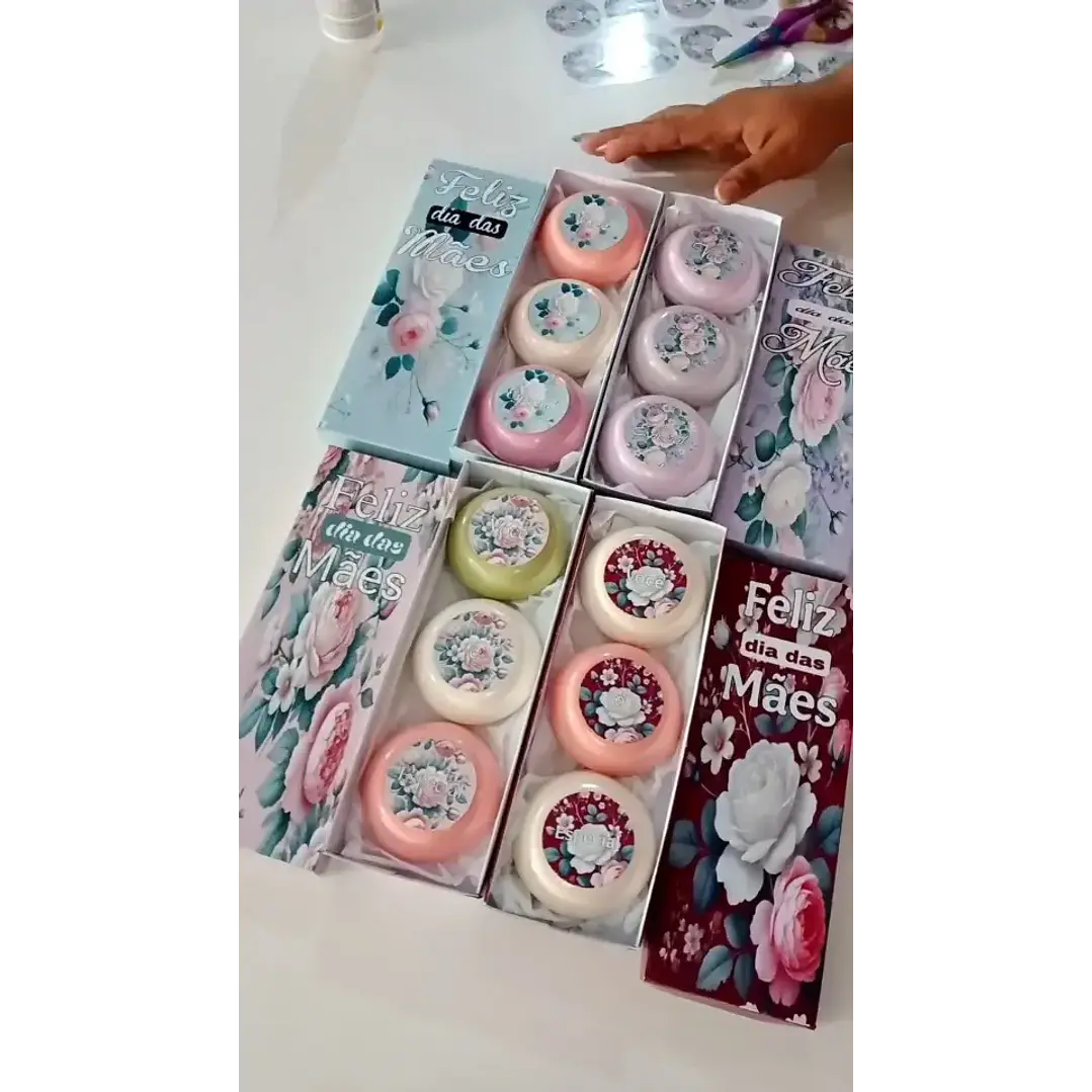 Arquivo de Corte Caixa Sabonete Dia das Mães (Leia a Descrição) 1