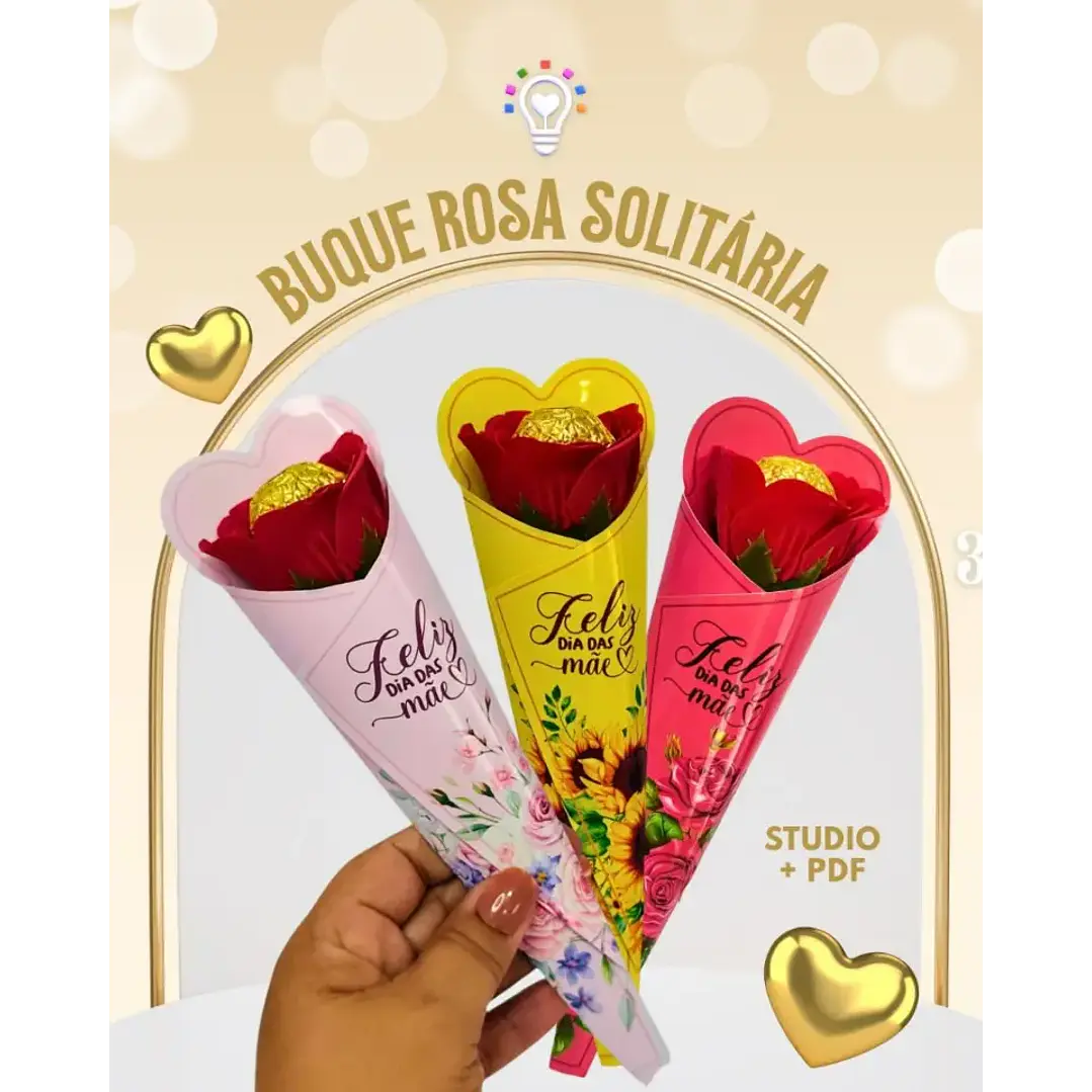 Arquivo de Corte Mini Buque Dia das Mães (Leia a Descrição) 1