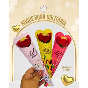 Arquivo de Corte Mini Buque Dia das Mães (Leia a Descrição)