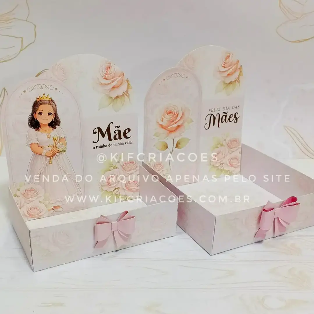 Arquivo de Corte Cesta Dia das Mães (Leia a Descrição) 1