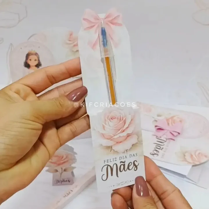 Arquivo de Corte Card Caneta Dia das Mães (Leia a Descrição) 1