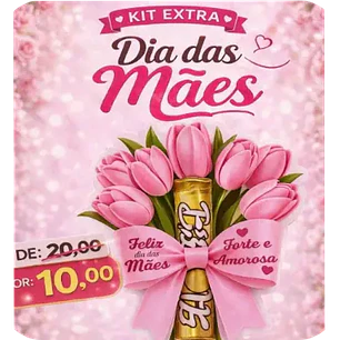 Arquivo de Corte Tag Batom Dia das Mães (Leia a Descrição)