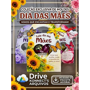 Arquivo de Corte Bolsa Dia das Mães (Leia a Descrição)