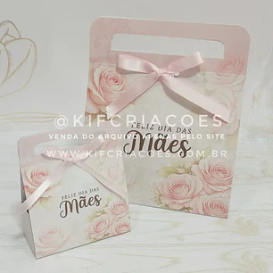 Arquivo de Corte Bolsa Dia das Mães (Leia a Descrição)