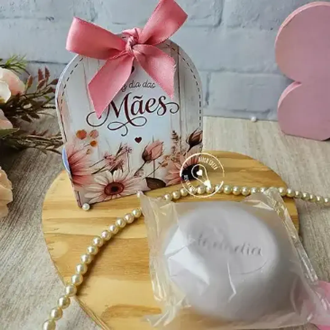 Arquivo de Corte Caixa Sabonete Dia das Mães (Leia a Descrição) 1