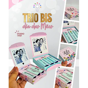 Arquivo de Corte Caixa Bis Dia das Mães (Leia a Descrição)