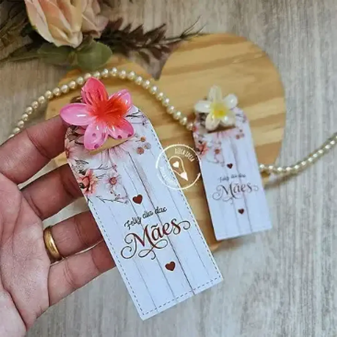Arquivo de Corte Card Presilha Dia das Mães (Leia a Descrição) 1