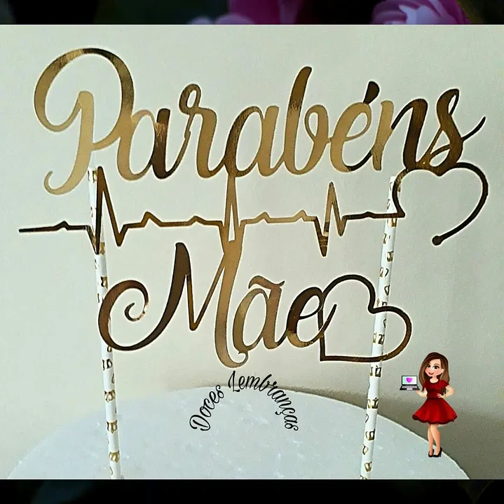 Arquivo de Corte Topo Dia das Mães (Leia a Descrição) 1
