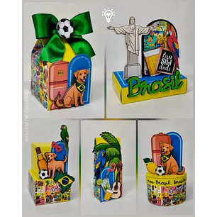Arquivo de Corte Kit Brasilidade (Leia a Descrição)