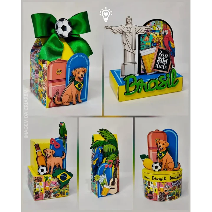 Arquivo de Corte Kit Brasilidade (Leia a Descrição) 1