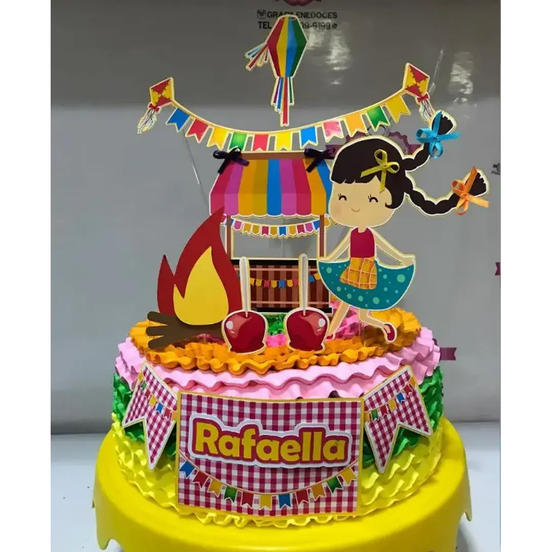 Arquivo de Corte Topo Festa Junina (Leia a Descrição) 1