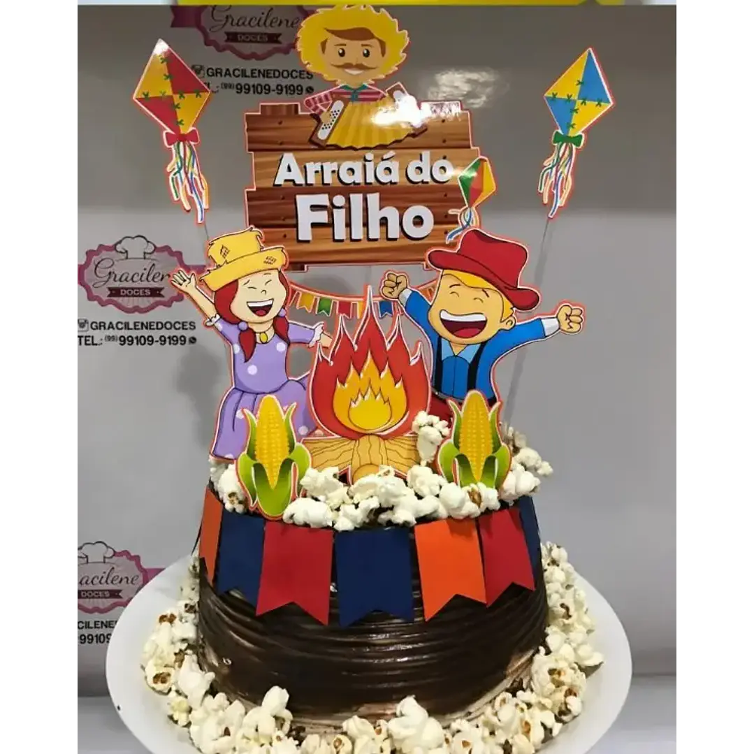 Arquivo de Corte Topo Festa Junina (Leia a Descrição) 1