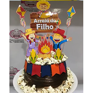 Arquivo de Corte Topo Festa Junina (Leia a Descrição)