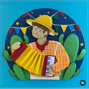 Arquivo de Corte Topo Festa Junina (Leia a Descrição)